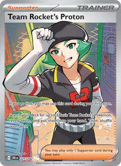 Kaart Team Rocket's Proton