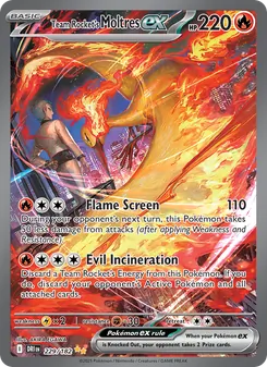Kaart Team Rocket's Moltres ex