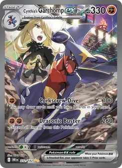 Kaart Cynthia's Garchomp ex