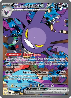 Kaart Team Rocket's Crobat ex