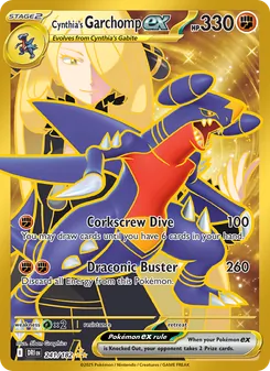 Kaart Cynthia's Garchomp ex