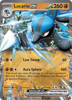 Kaart Lucario ex