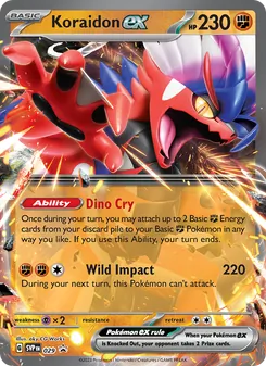 Kaart Koraidon ex