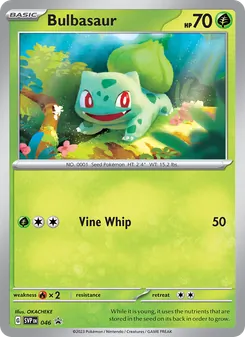 Kaart Bulbasaur