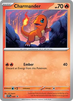 Kaart Charmander