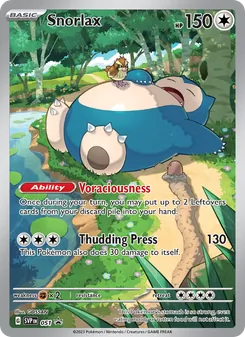 Kaart Snorlax