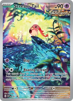 Kaart Scream Tail