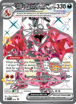 Kaart Charizard ex