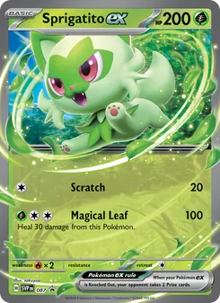 Kaart Sprigatito ex