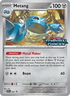 Kaart Metang