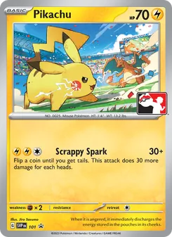 Kaart Pikachu