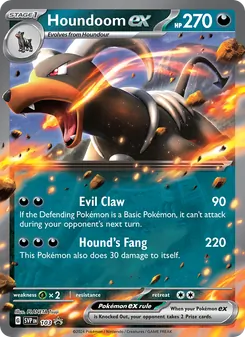 Kaart Houndoom ex