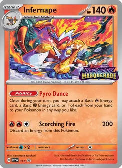 Kaart Infernape