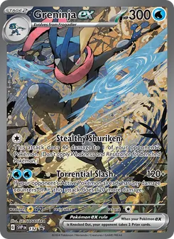 Kaart Greninja ex