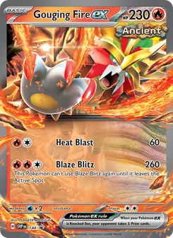 Kaart Gouging Fire ex