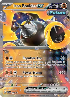 Kaart Iron Boulder ex