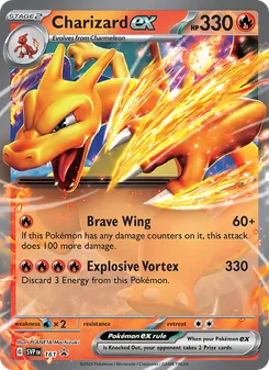 Kaart Charizard ex