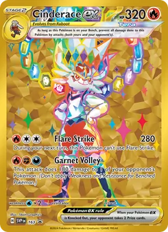 Kaart Cinderace ex