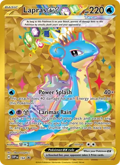 Kaart Lapras ex