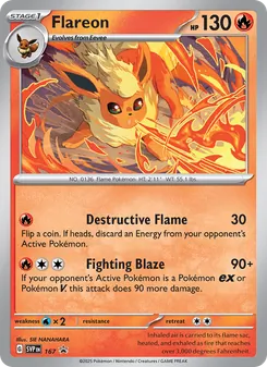 Kaart Flareon