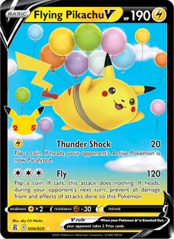Kaart Flying Pikachu V
