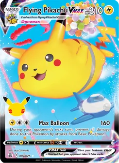 Kaart Flying Pikachu VMAX