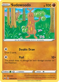 Kaart Sudowoodo