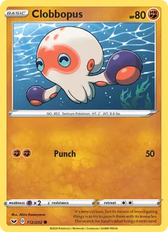 Kaart Clobbopus