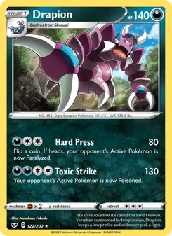 Kaart Drapion