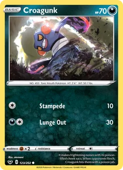 Kaart Croagunk