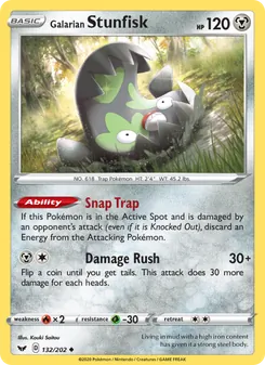 Kaart Galarian Stunfisk