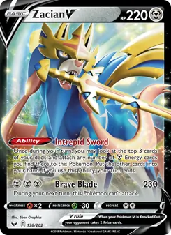 Kaart Zacian V