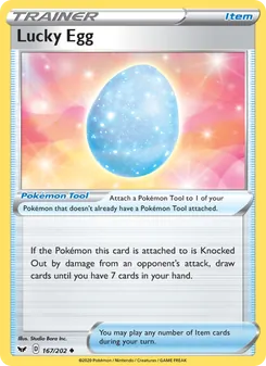 Kaart Lucky Egg