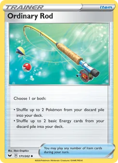 Kaart Ordinary Rod