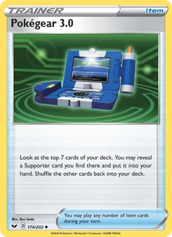 Kaart Pokégear 3.0