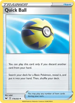 Kaart Quick Ball