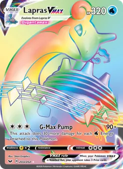Kaart Lapras VMAX