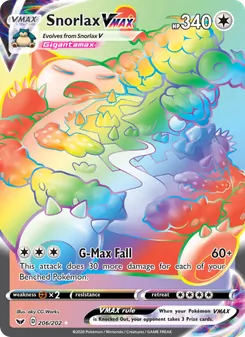 Kaart Snorlax VMAX