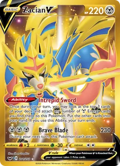 Kaart Zacian V
