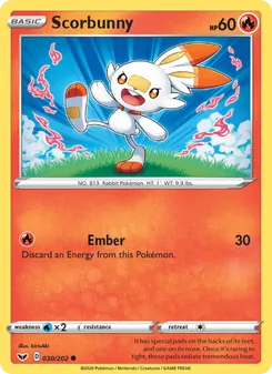 Kaart Scorbunny