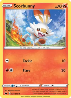 Kaart Scorbunny