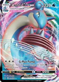 Kaart Lapras VMAX