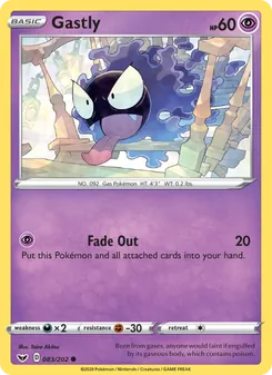 Kaart Gastly