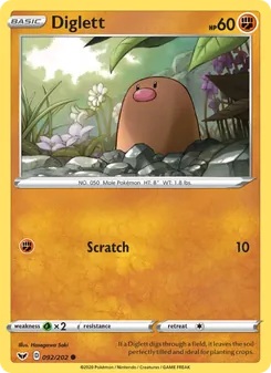 Kaart Diglett