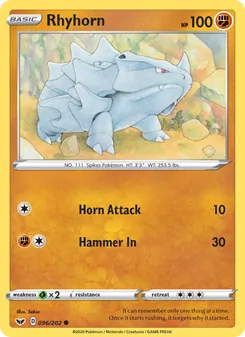 Kaart Rhyhorn