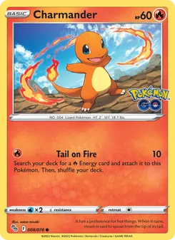 Kaart Charmander
