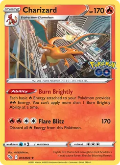 Kaart Charizard