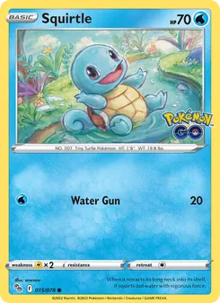 Kaart Squirtle