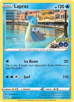 Kaart Lapras