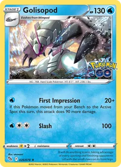 Kaart Golisopod